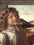 BOTTICELLI, Sandro Madonna and Child with an Angel (detail)  fghfgh oil on canvas